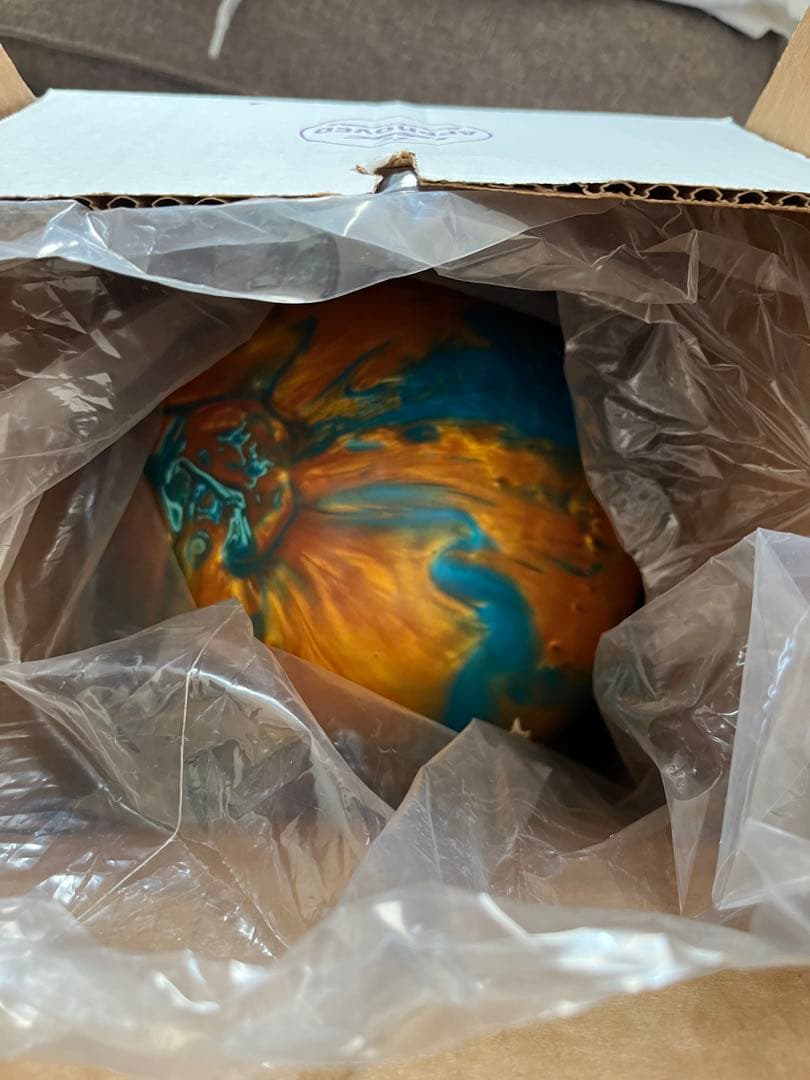 RADICAL RS-79 ボウリングボール 14ポンド ゴールド/ブルー