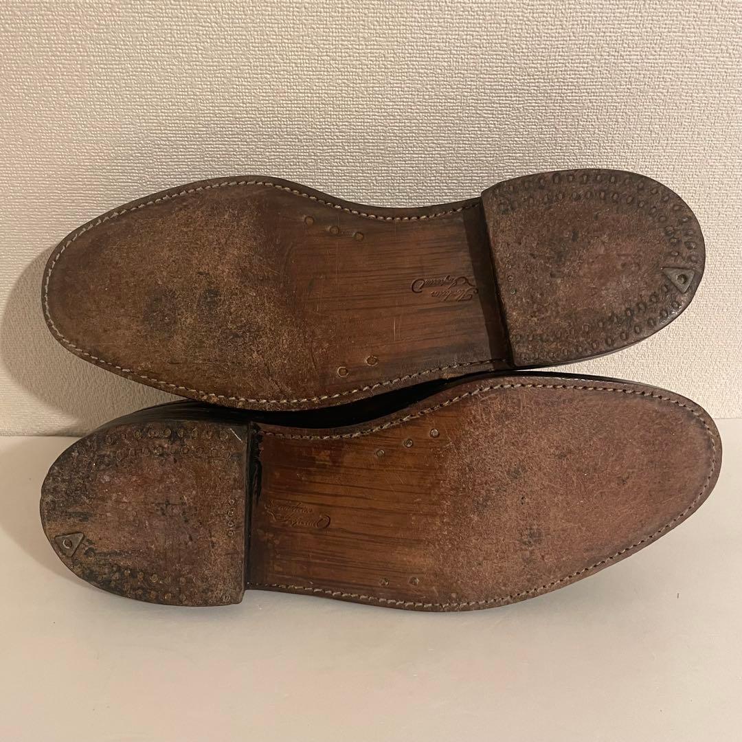 美品 フローシャイム インペリアル コードバン ウイングチップ US10.5D