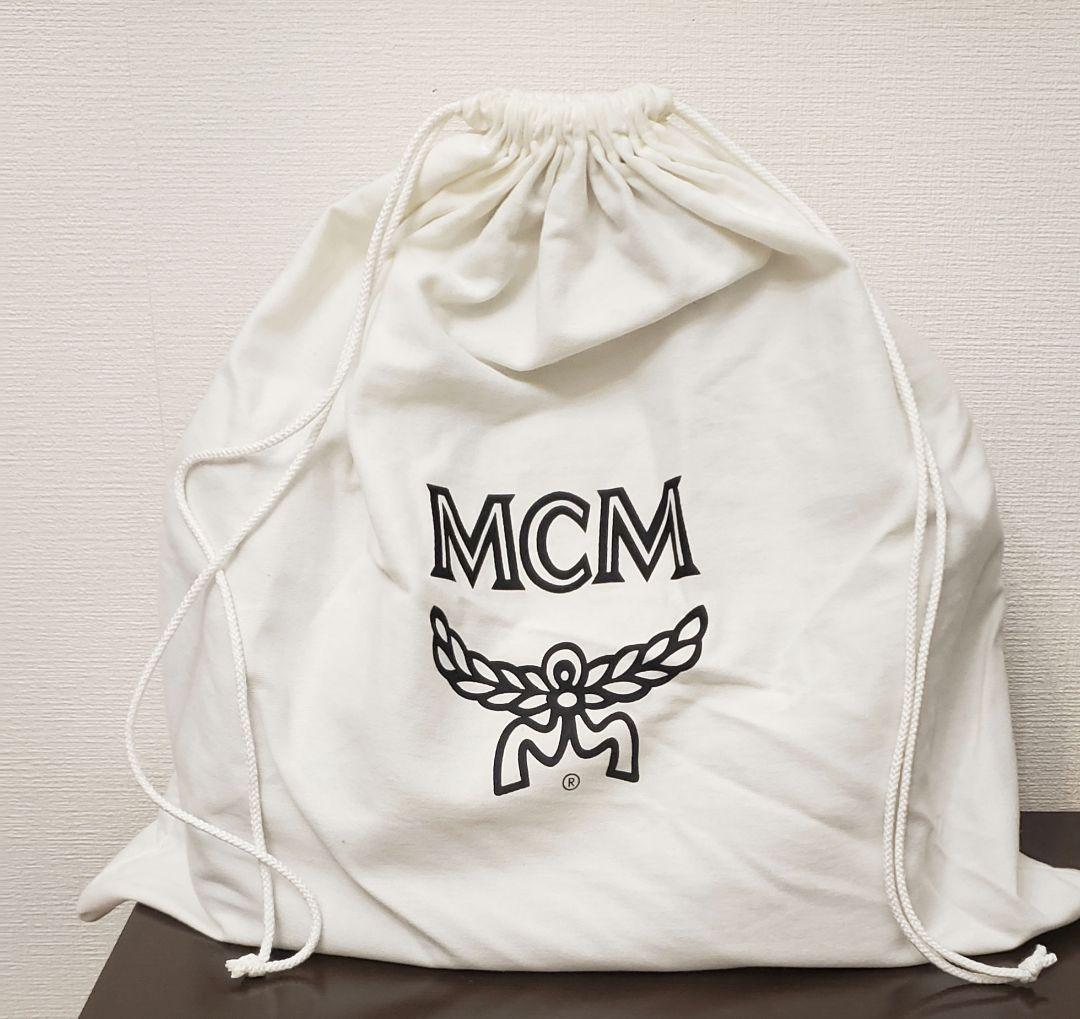 MCM ダークグレー ビジネスバッグ