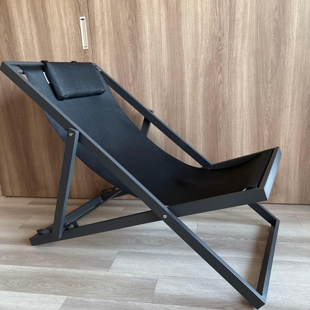 ACTUS LUNA デッキチェア　Landnorm ブラック