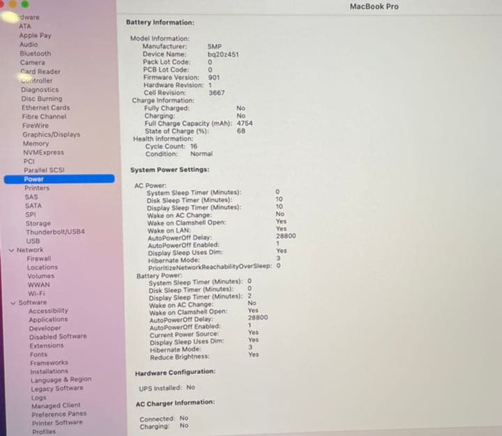MacBook Pro 13-inch USキーボード