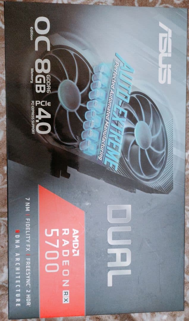 ASUS AMD ASUS DUAL RX5700 8G EVO ジャンク