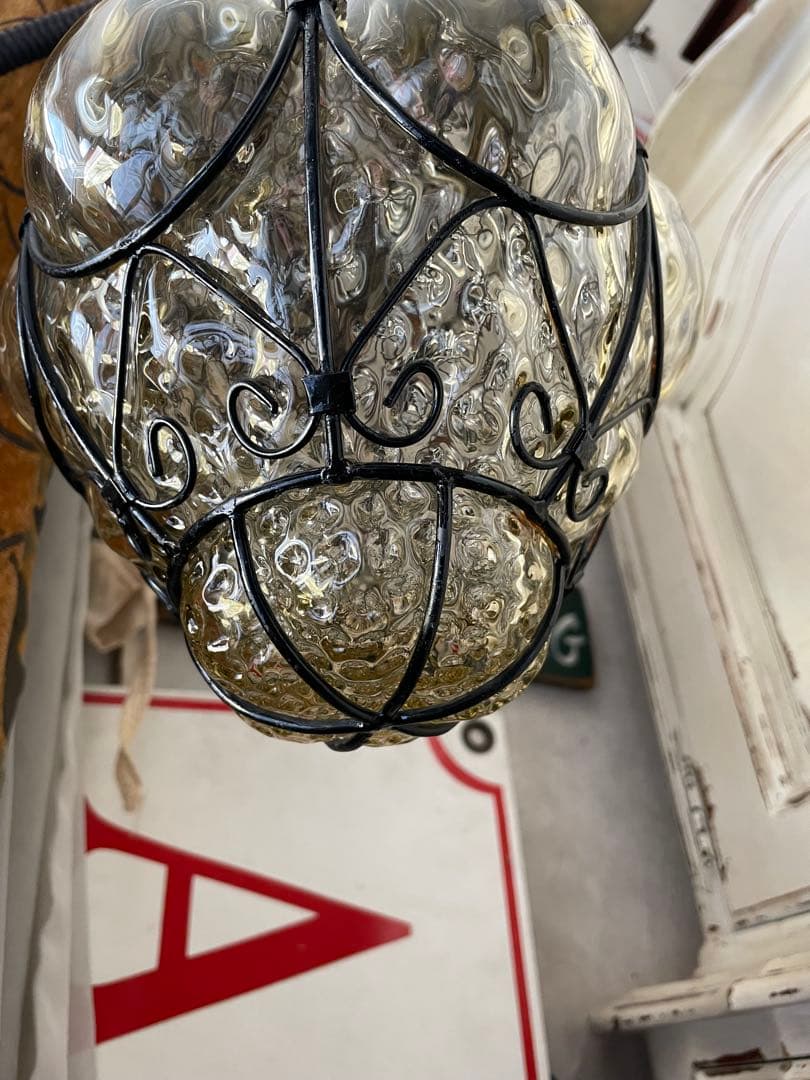 Takashiですムラーノ　ガラス　ペンダントライト　ランプ　シェード　大