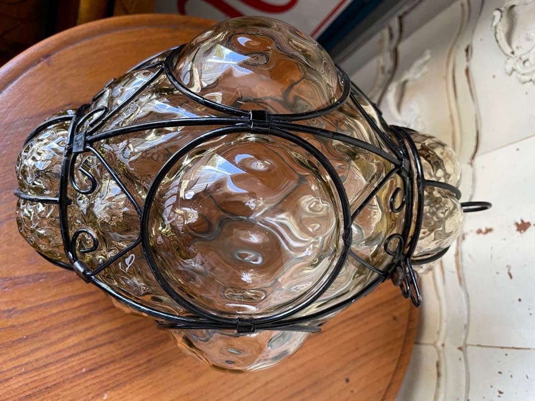 Takashiですムラーノ　ガラス　ペンダントライト　ランプ　シェード　大