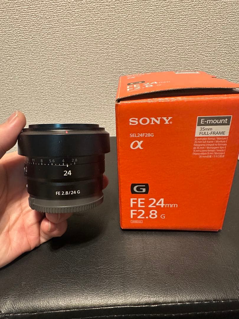 ほぼ未使用・箱ありSONY FE 24mm F2.8 G SEL24F28G