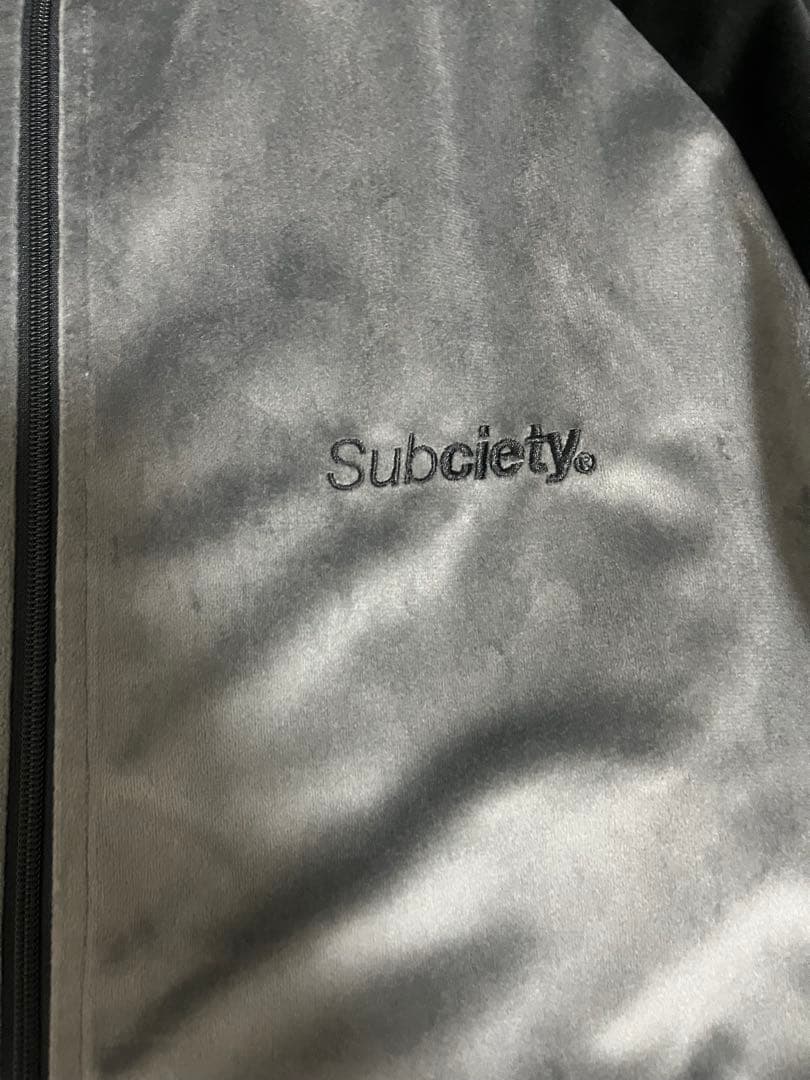 Subciety ベロアトラックジャケット