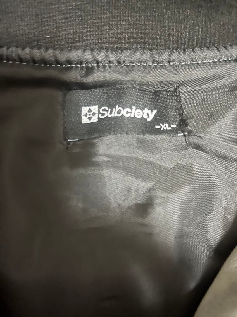 Subciety ベロアトラックジャケット