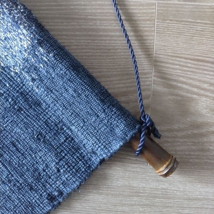 裂織り敷物⭐︎タペストリー⭐︎阪急梅田本店「全国匠の技展」購入品作品名「銀河」