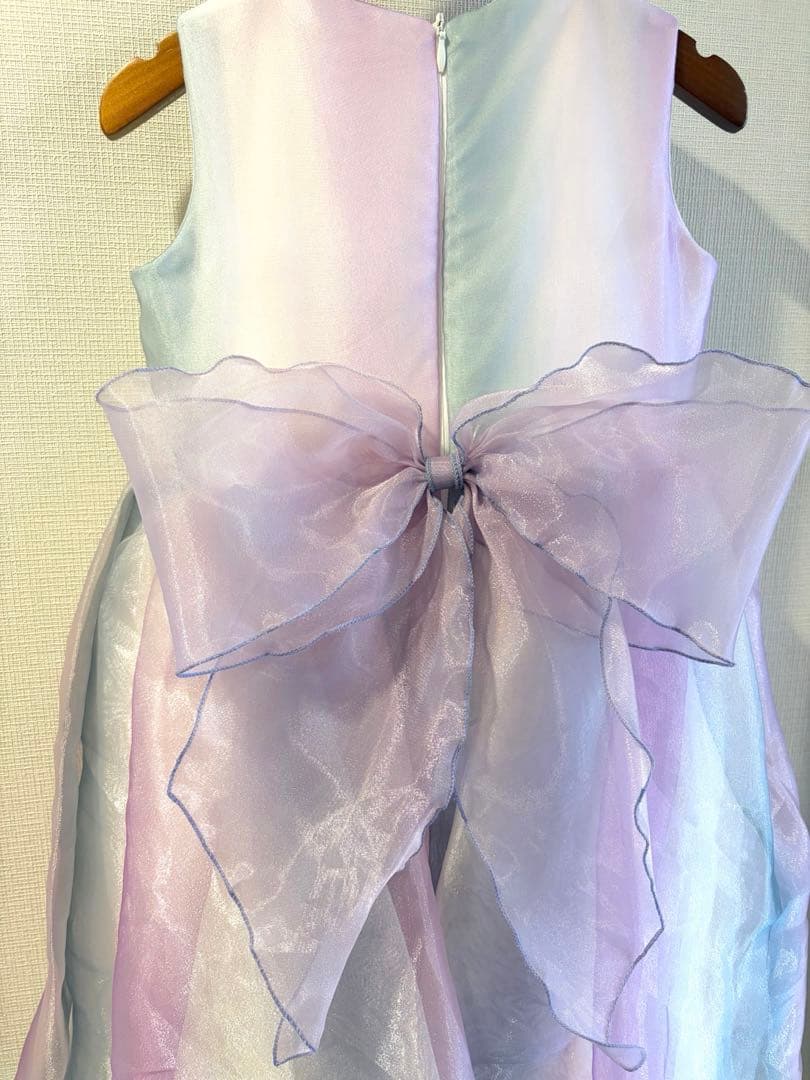 DRESCCO グラデーションパープルオーガンジードレス　110cm 5号