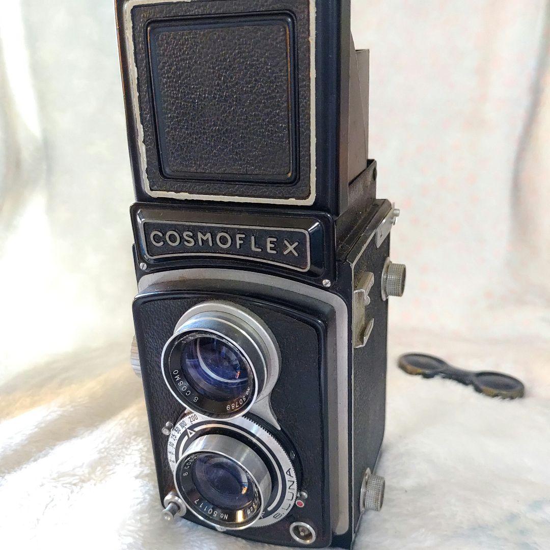 COSMOFLEX 二眼レフカメラ　昭和レトロ　レトロカメラ　ディスプレイ
