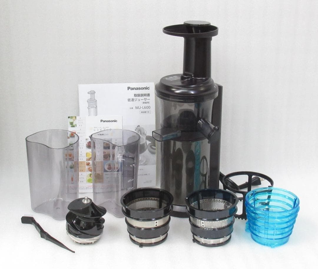 パナソニック スロージューサー MJ-L600 2024年製 動作美品