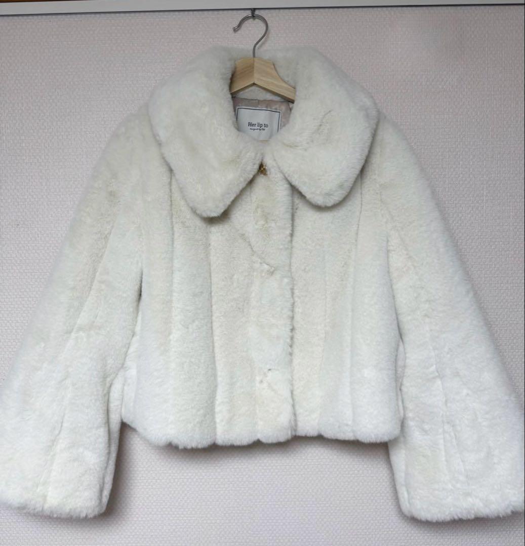 herlipto ファーコートWinter Love Faux Fur Coat