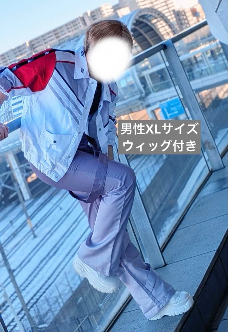 加賀美ハヤト コスプレ衣装 OVERFLOW 男性XLサイズ ウィッグ