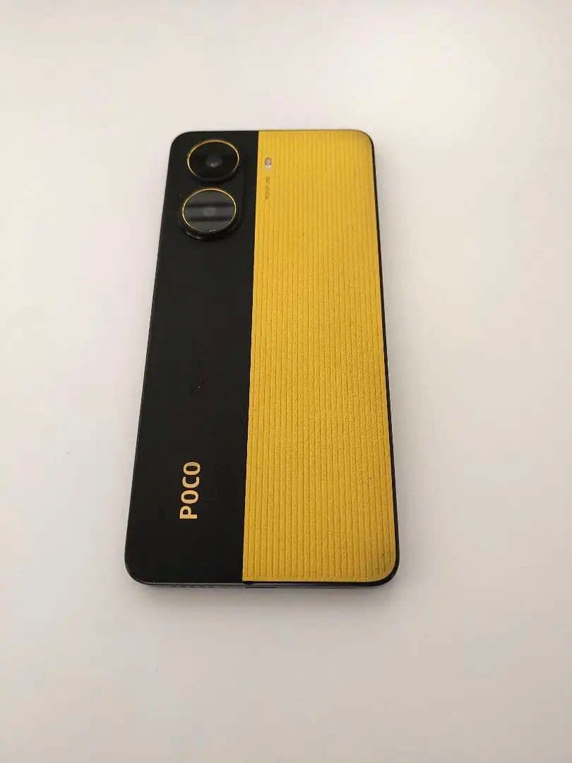 【訳あり】POCO X7pro ブラック/イエロー 本体