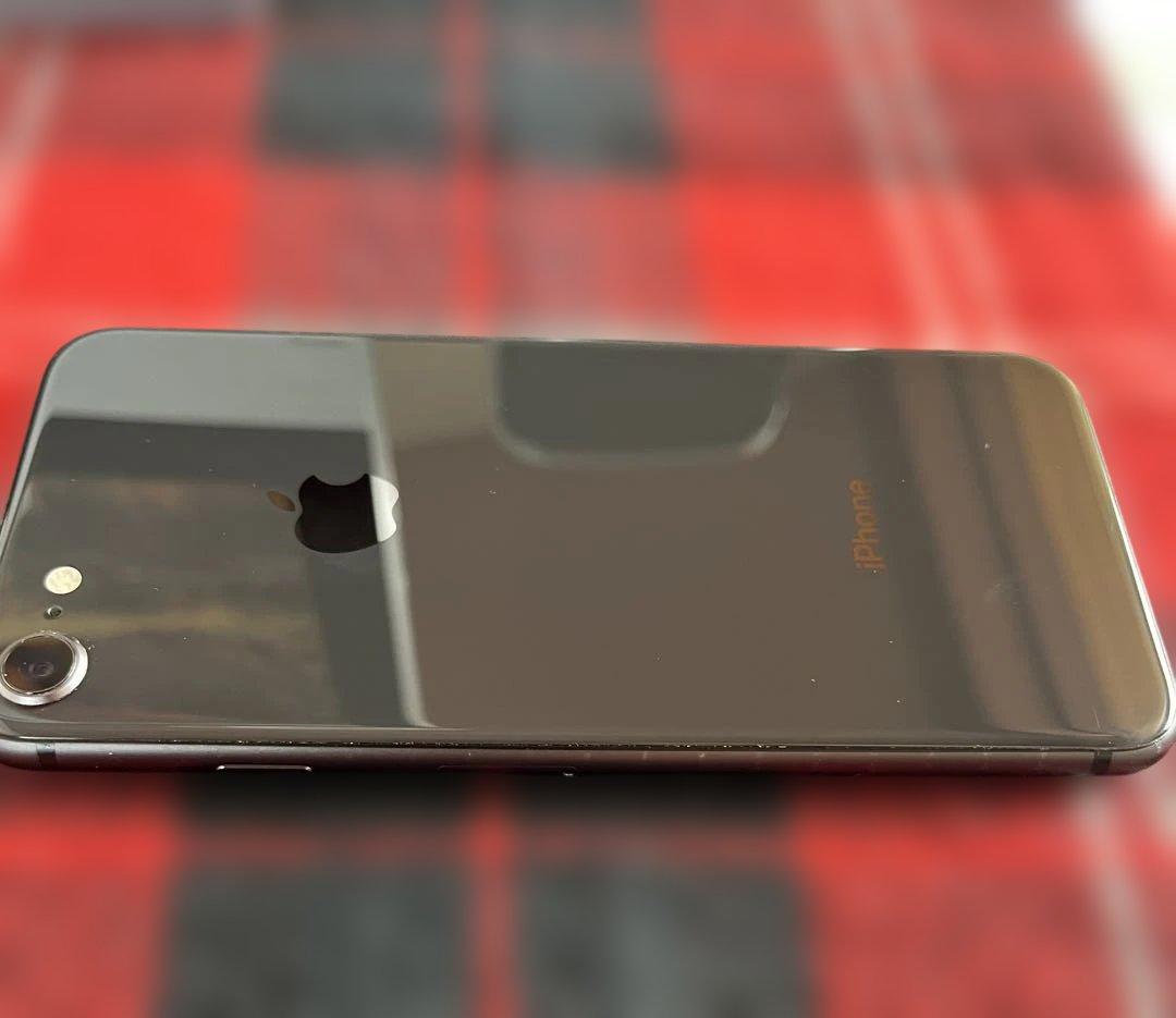 Apple iPhone8 スペースグレイ　SIMロック解除済み　動作確認済み