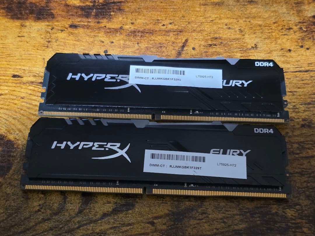 Kingston HyperX DDR4 (16GB×2枚)32GB 3200