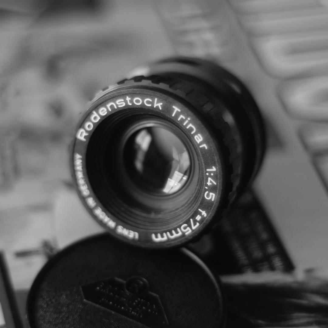 ★名門★Rodenstock Trinar 75mm F4.5 Lマウント 美品