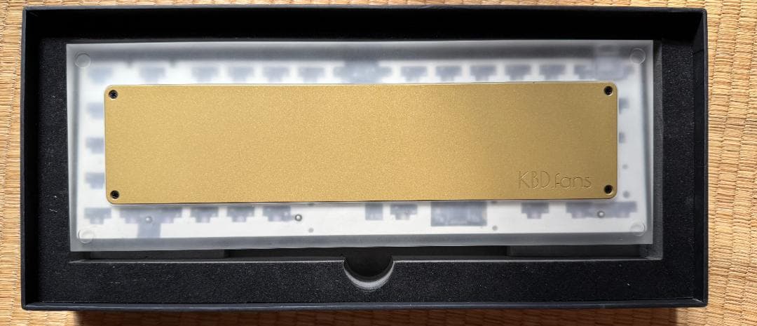 Tofu65 ホワイト 完成品 白×水色 アルミ メカニカルキーボード