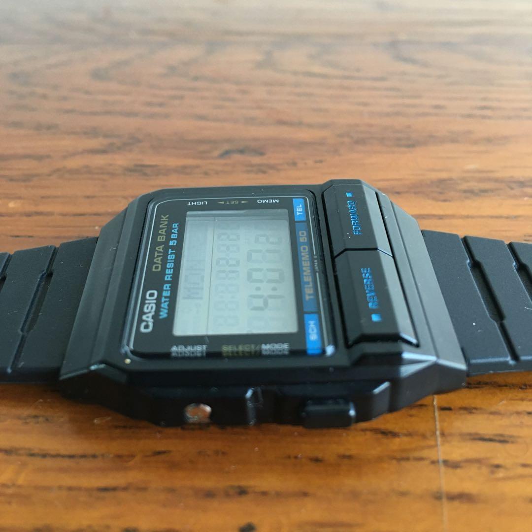80s カシオ　CASIO DB-55W データバンク　オールドカシオ　おまけ付