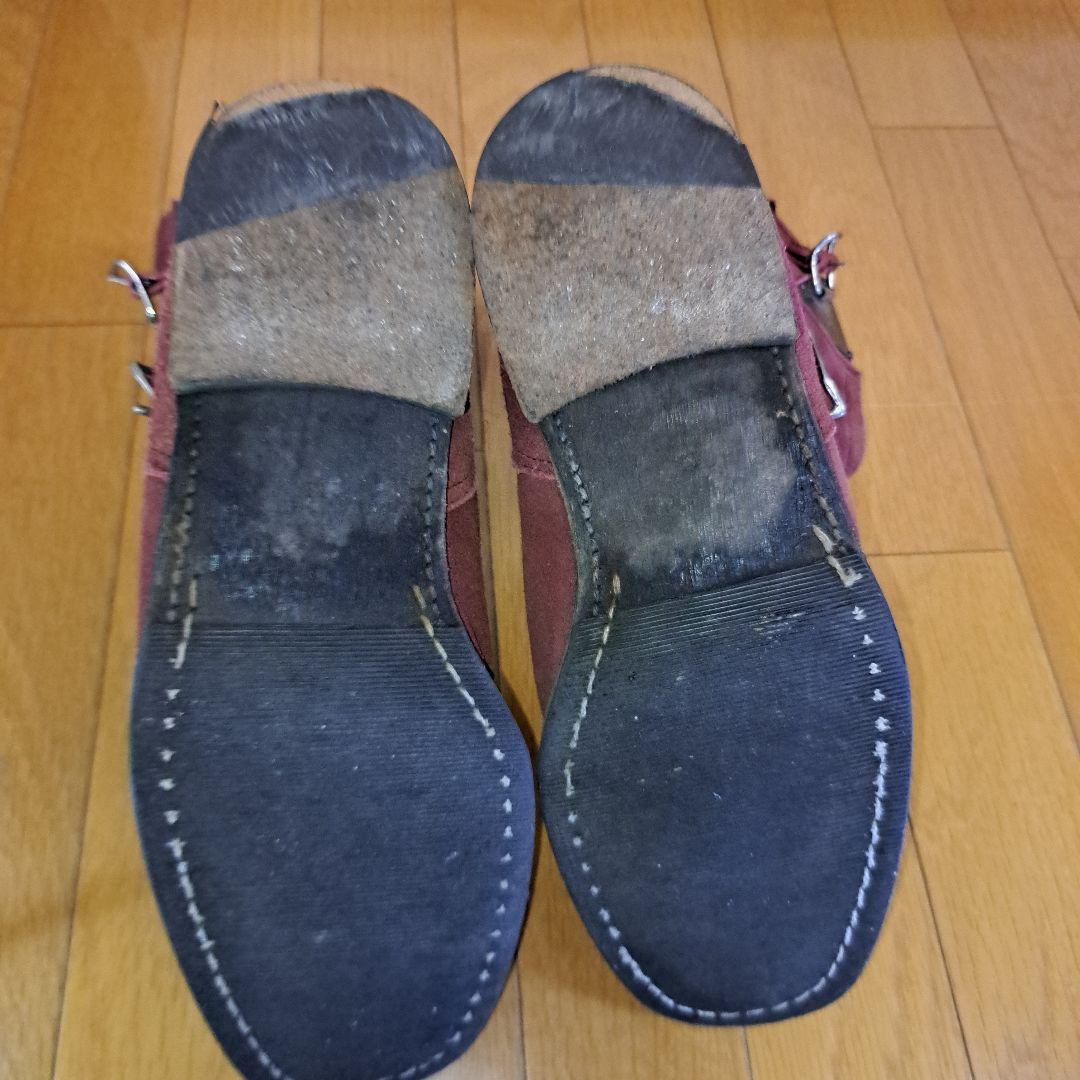 q*様 【名作】UNDERCOVERbut期 スウェード レザー エンジニアブー