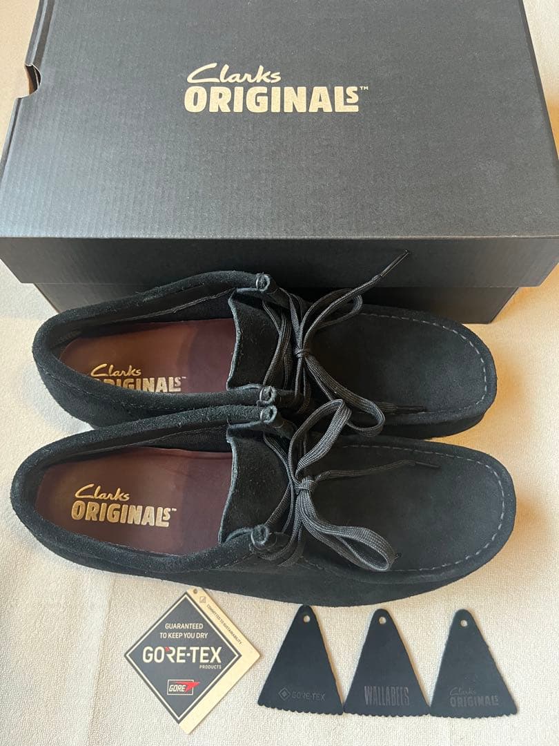 ClarksWallabeeワラビー GTX UK7.5/25.5〜26.0cm
