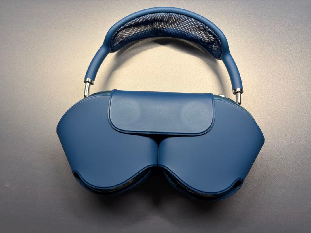 Air pods max ブルー Lightningケーブル