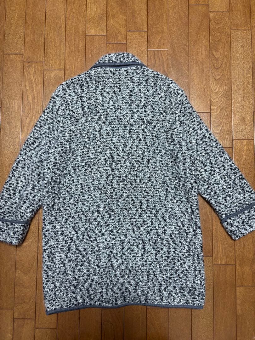 Christian Dior グレー系 ニットコート M