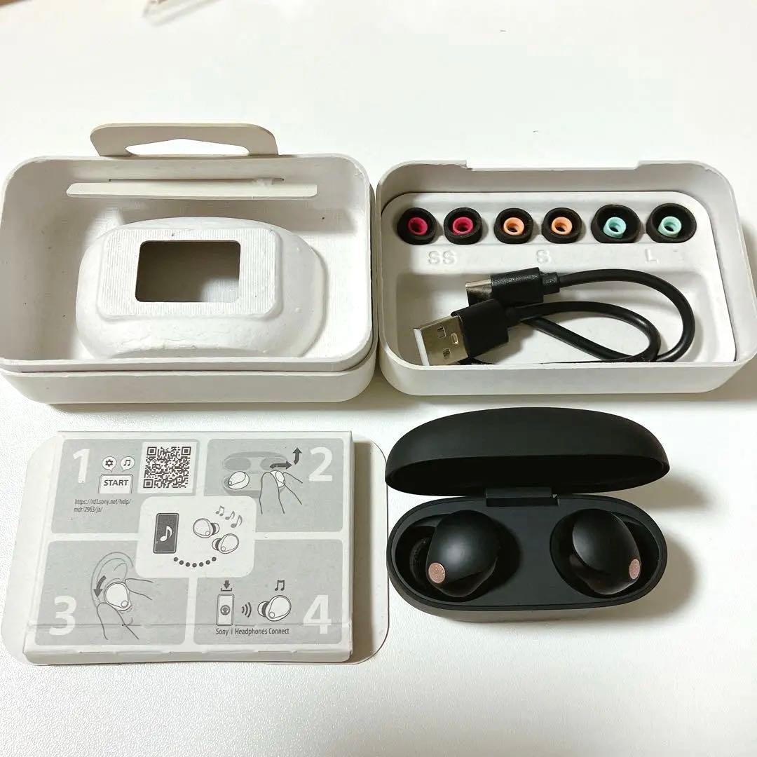 即購入OK❣️SONY WF-1000XM5 ワイヤレスイヤホン ブラック ソニー