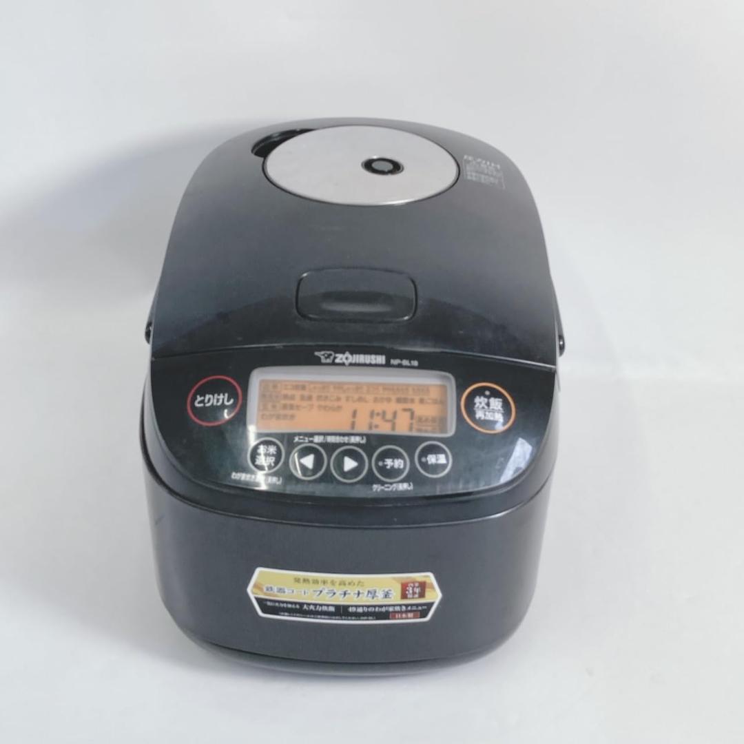 象印マホービン 炊飯器 1升 ブラック NP-BL18-BA