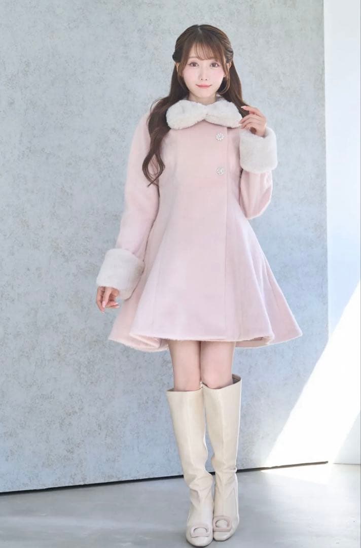 ロゼミューズ tippet set flare coat