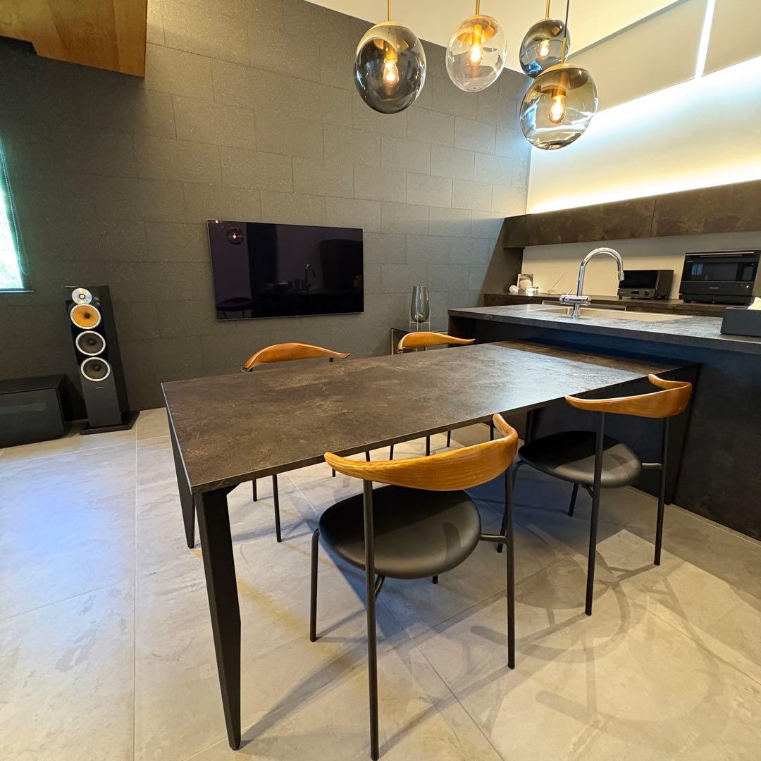 値下げ！2脚 ブルホーンチェア ハンスJウェグナー デザイナーズダイニング椅子②