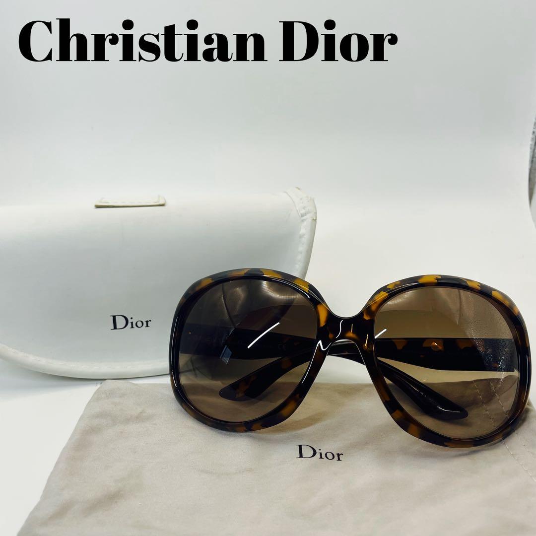 美品♡Christian Dior✨ディオール　glossy サングラス
