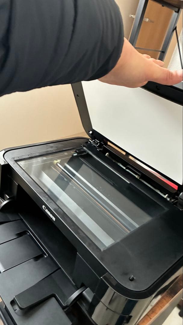 【清掃済・完動品】Canon PIXUS （型番：MG7130)ピアノブラック