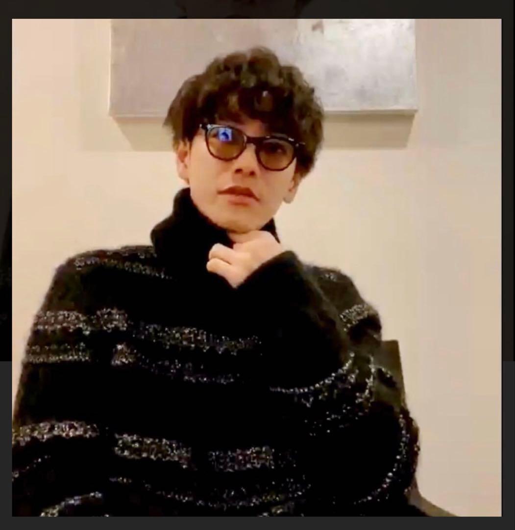 ラフ　定価18万相当　サンローラン モヘア、アルパカ混　佐藤健 着用