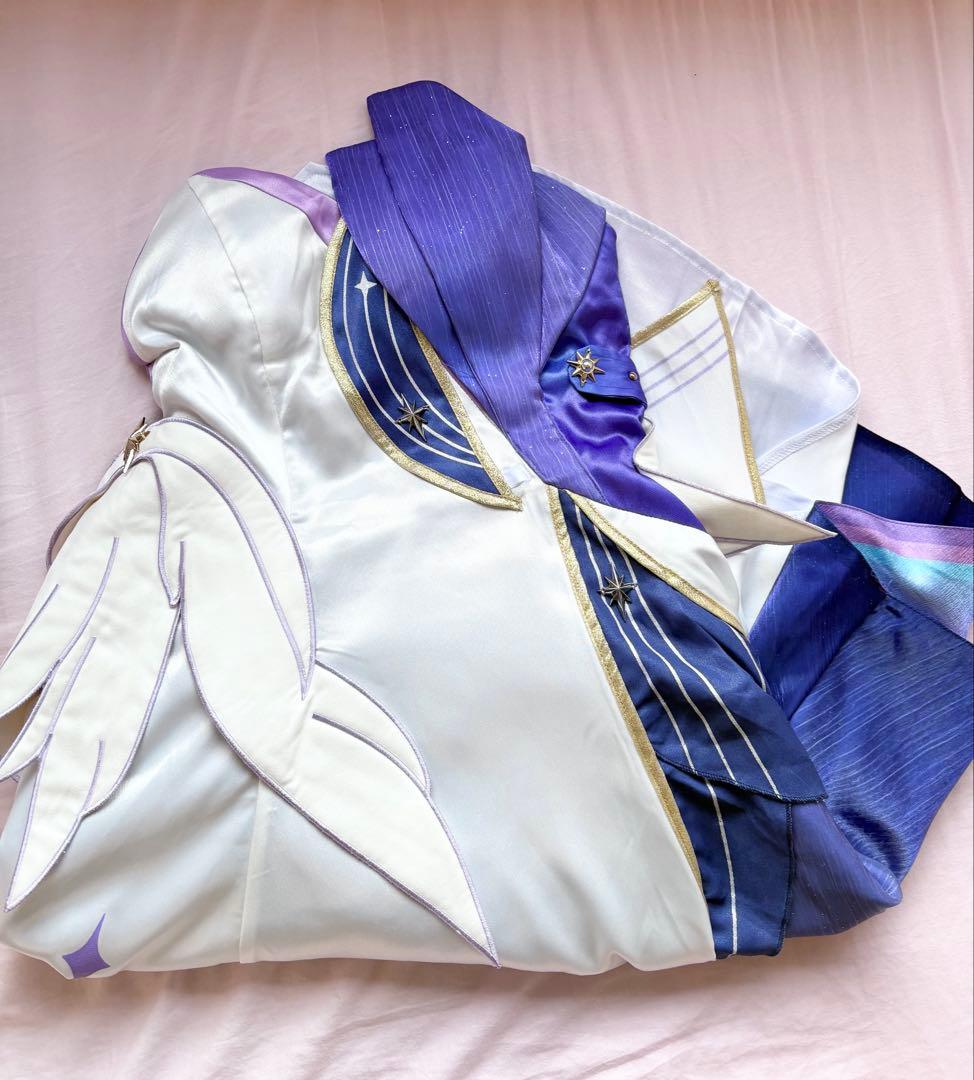 崩壊スターレイル　ロビン　コスプレ衣装+ウィッグ+靴　Lサイズ