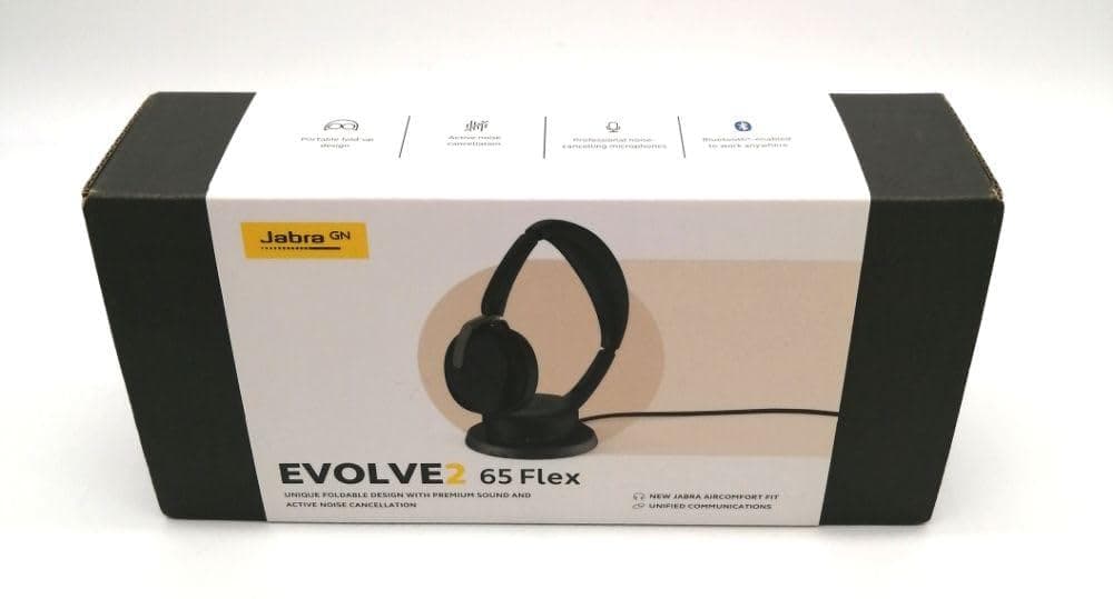 Jabra ヘッドセット Evolve2 65 Flex