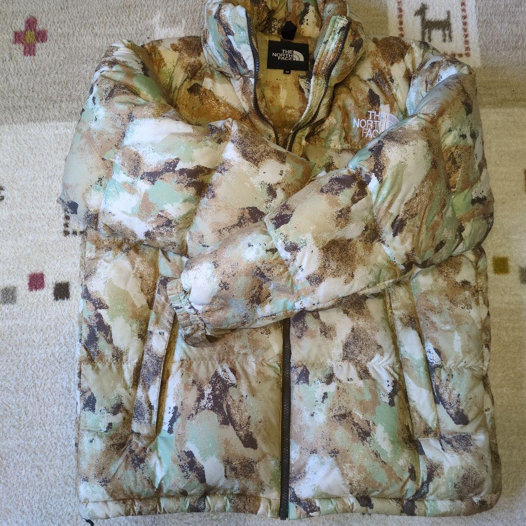 THE NORTH FACE 迷彩ヌプシ ダウンジャケット M