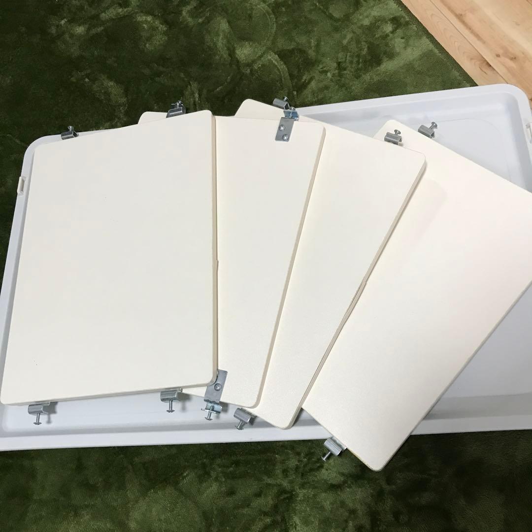 スリムキャットケージ 3段 PSCC-753 ホワイト