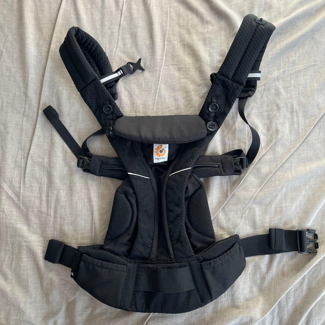 美品 / エルゴ ergobaby OMNI breeze 抱っこ紐 ブラック