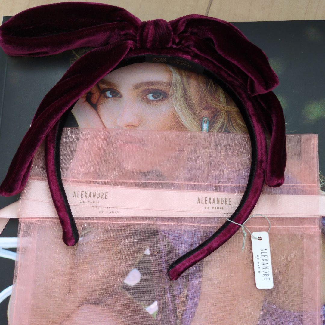 アレクサンドルドゥパリ　リボン　カチューシャ