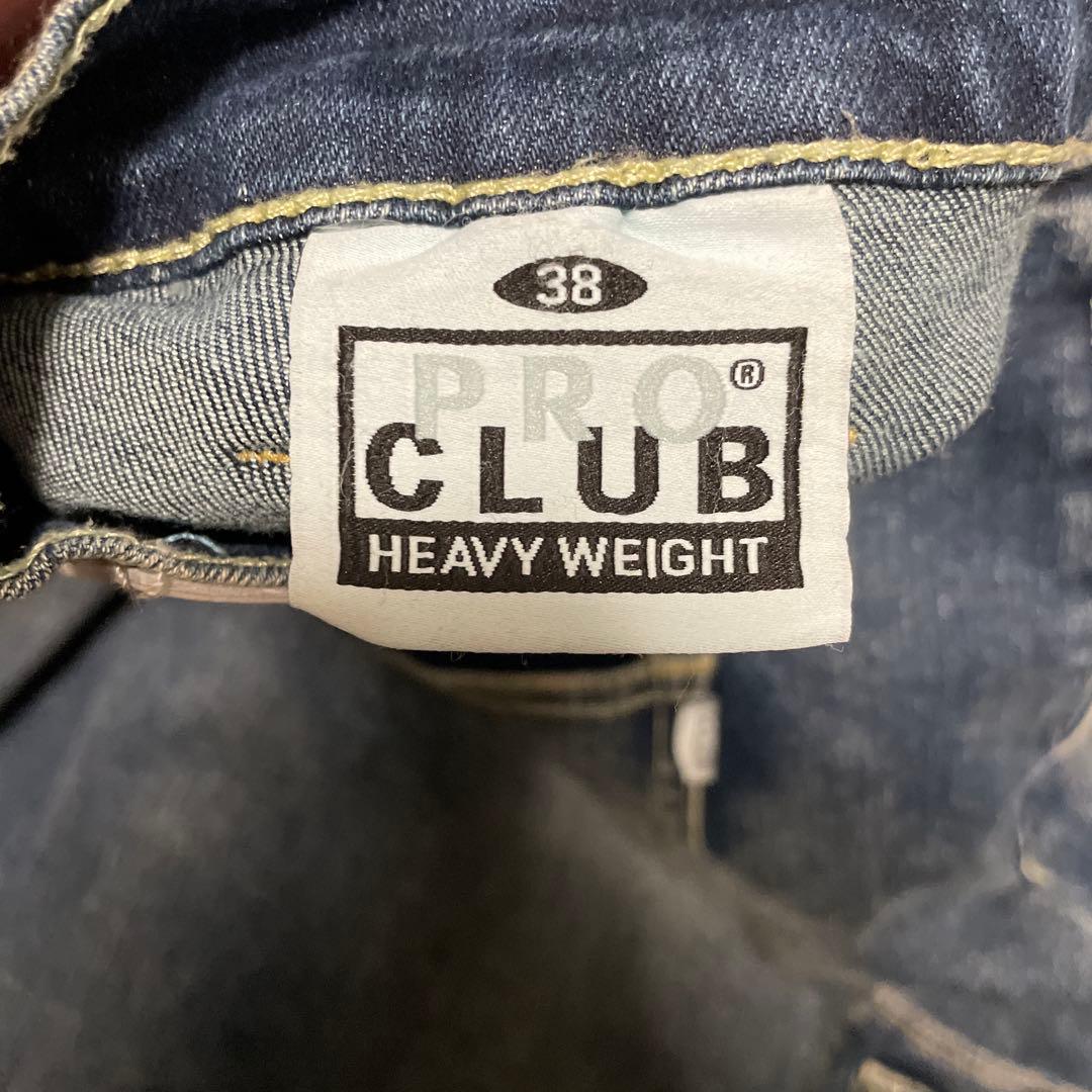 PRO CLUB カーゴパンツ デニム　バギーデニム