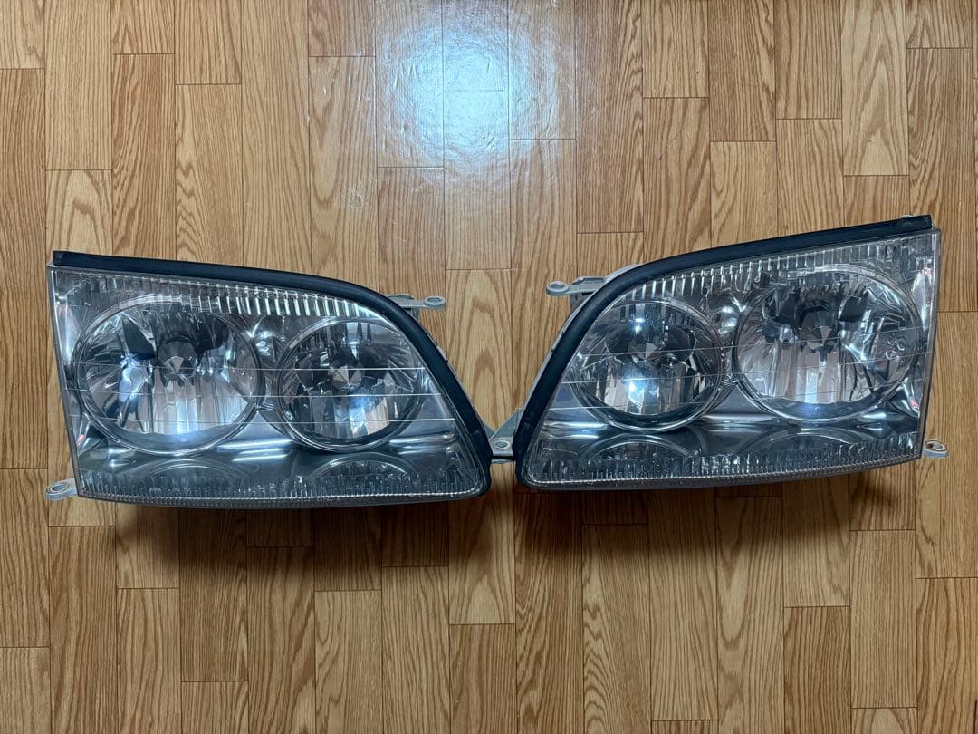 z*r様 極美品 TOYOTA 20セルシオ 純正 後期 左右ヘッドライト 刻印