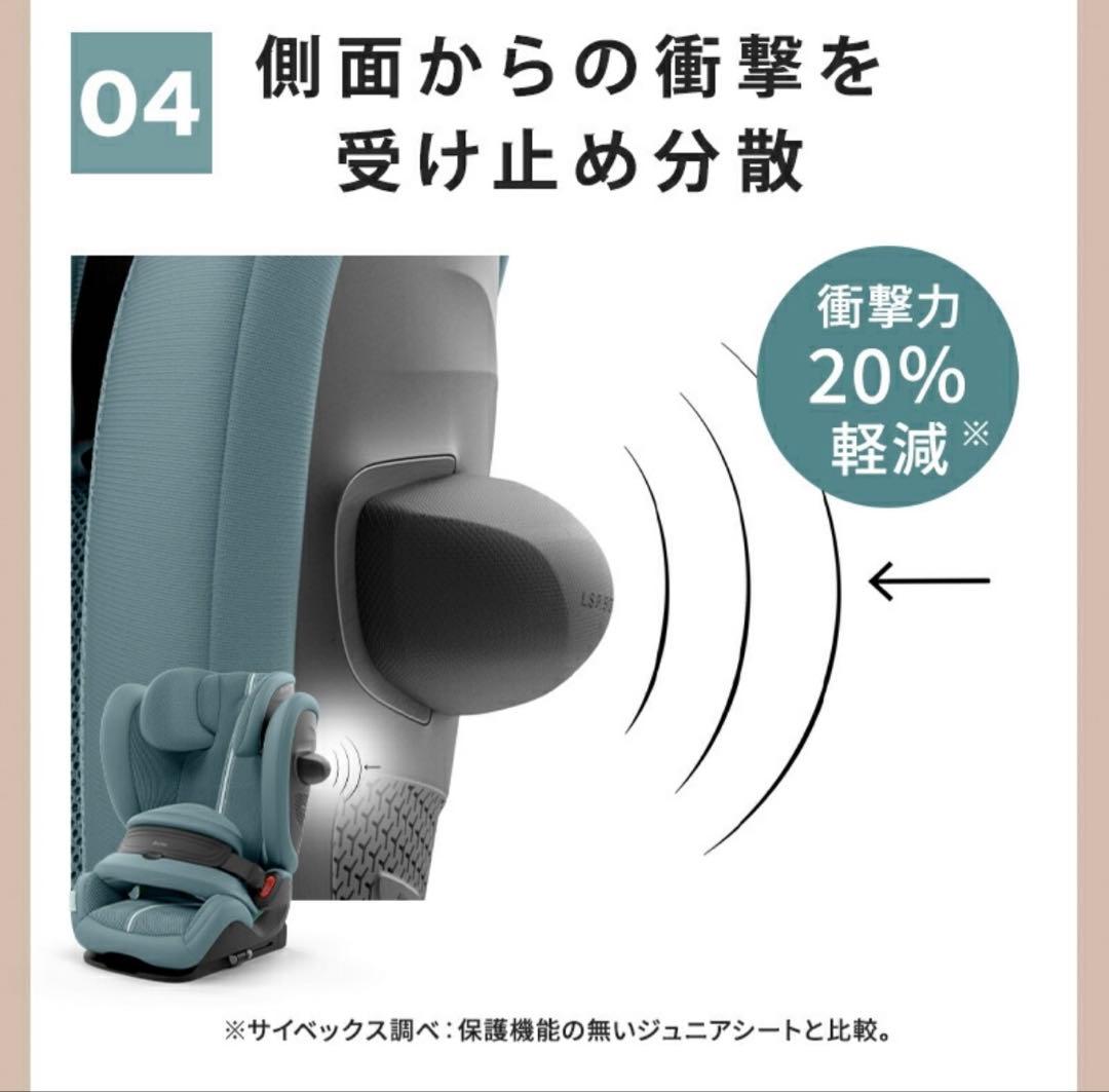 【新品未使用】サイベックス パラス G2 ストーングレープラス