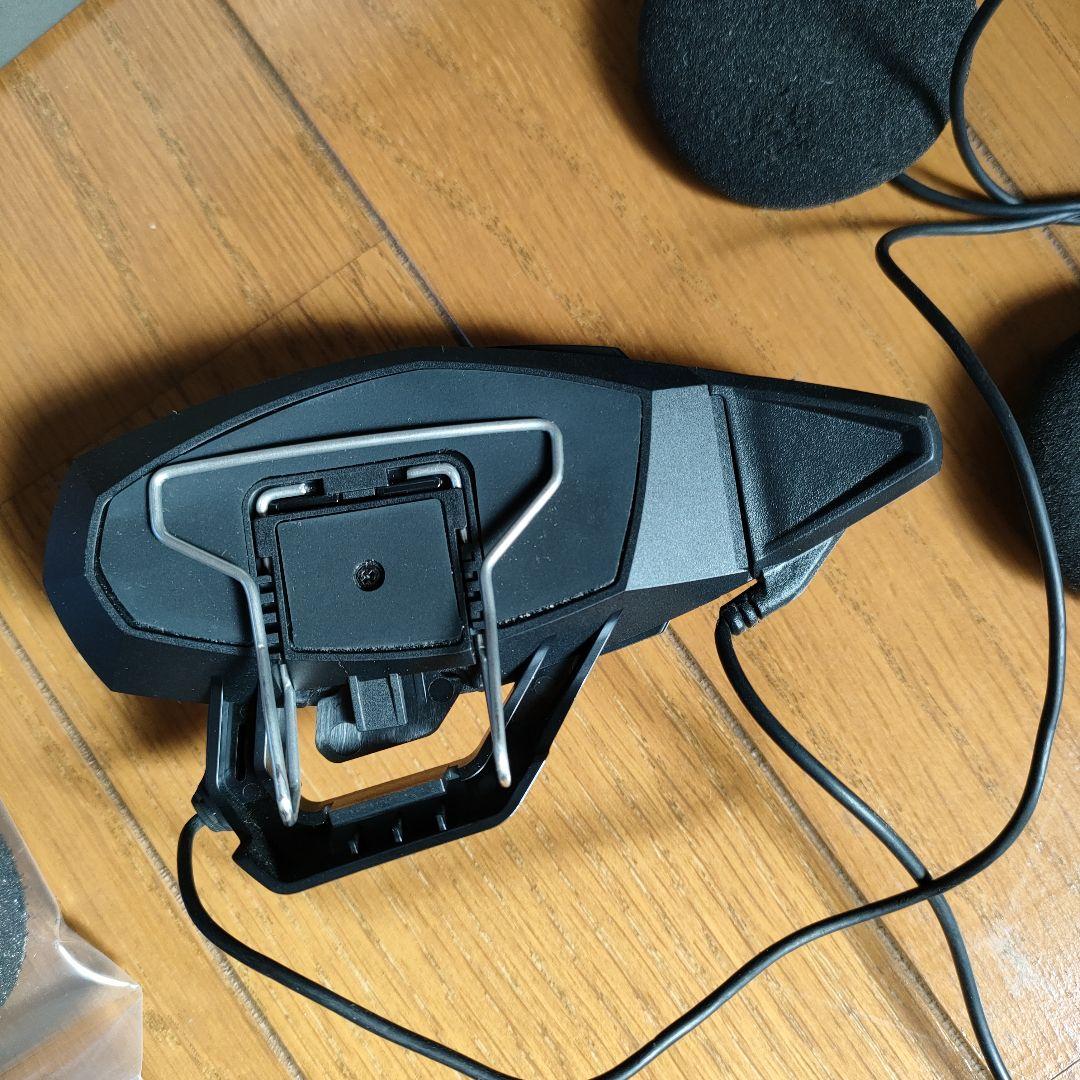 B+COM ONE ビーコム　ワン　ワイヤーマイク ホワイト　１度のみ使用　美品