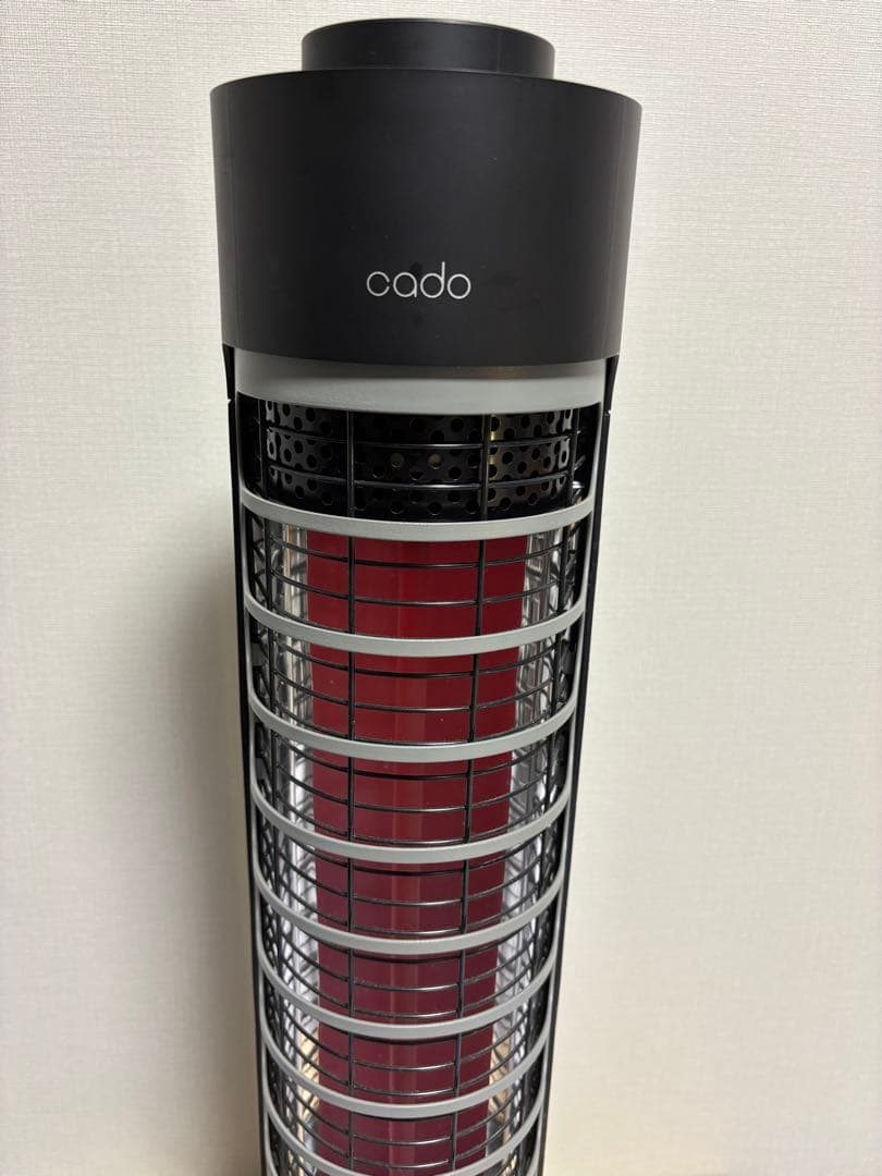 電気ヒーター・ストーブ cado カドー SOL-001 BLACK