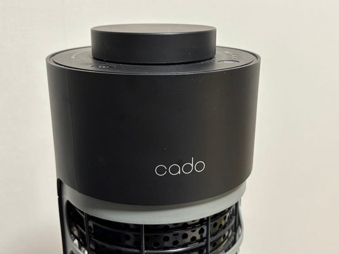 電気ヒーター・ストーブ cado カドー SOL-001 BLACK