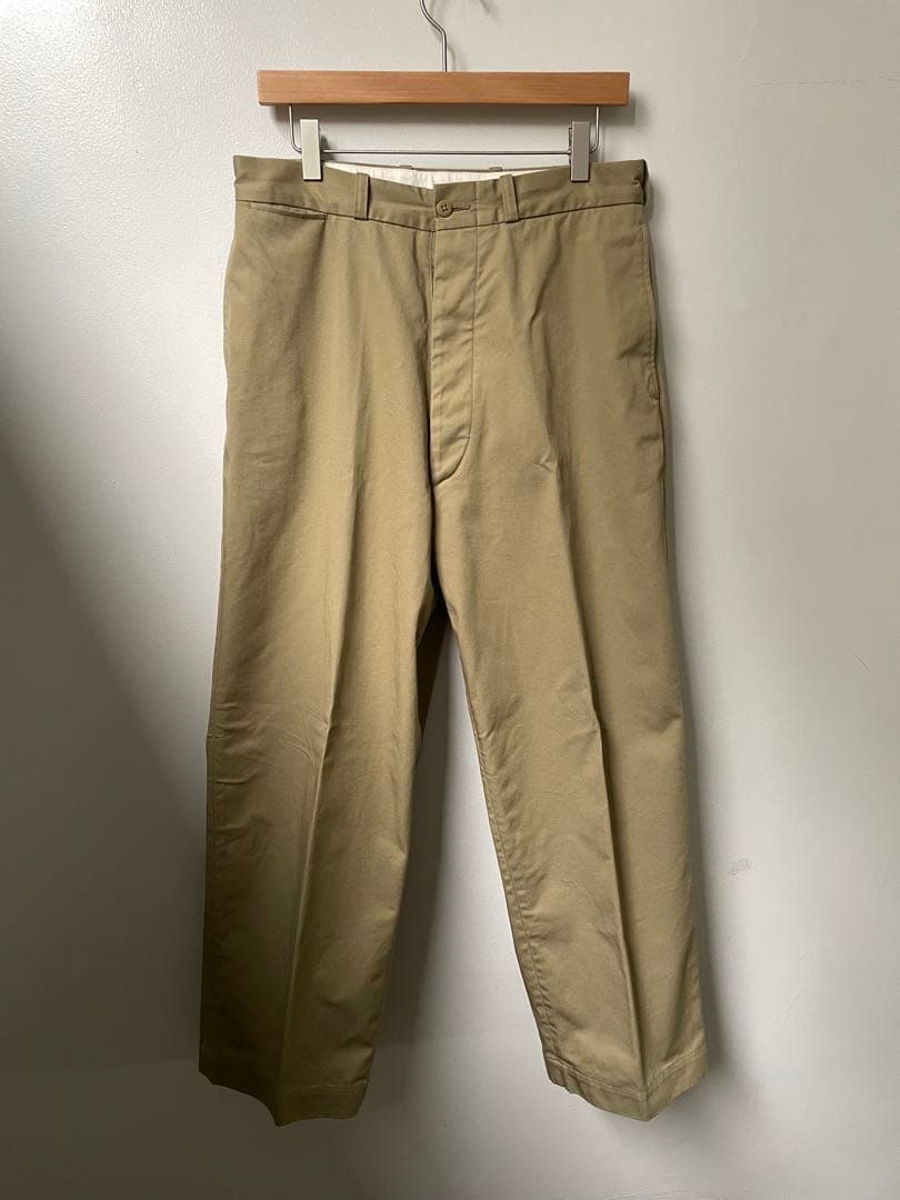 blurhmsROOTSTOCKブラームスチノトラウザーズパンツ美品