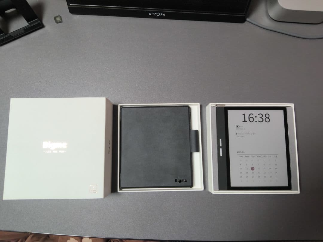 Bigme B751C 電子ペーパータブレット Eink カバー付き