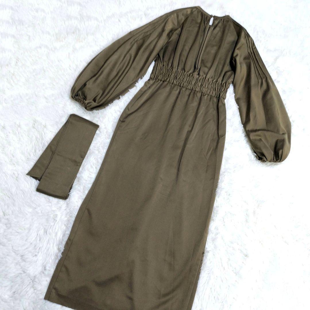 louren pintack sleeve dress ドレス ロングワンピース