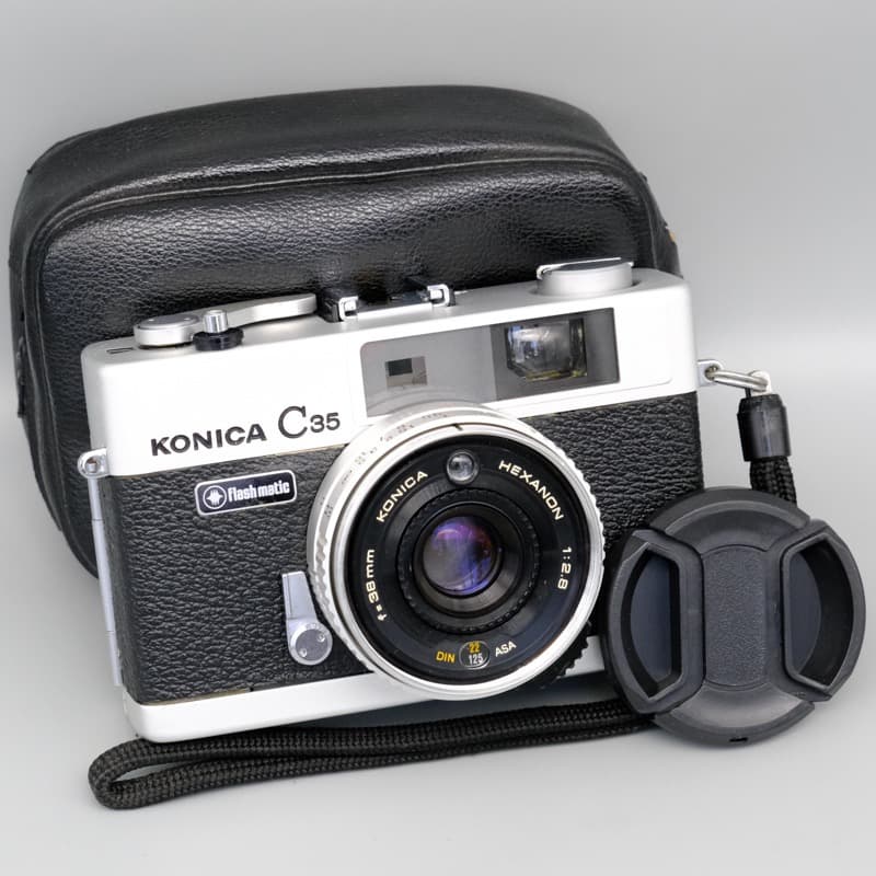 【整備品】KONICA C35 Flash matic コニカ